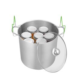 Canning Supplies Starter Kit, 9 Pieces Stainless Steel Water Bath Canning Kit for Beginners, Canning Tools Set: Pot, Rack, Lid, Funnel, Tongs Canning Supplies Starter Kit, 9 Pieces Stainless Steel Water Bath Canning Kit for Beginners, Canning Tools Set: Pot, Rack, Lid, Funnel, Tongs